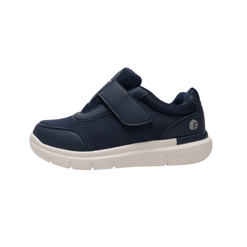 FitVille Mens 10.5 EEW Extra‎ Wide Diabetic Walking Shoes Hook Loop Navy
